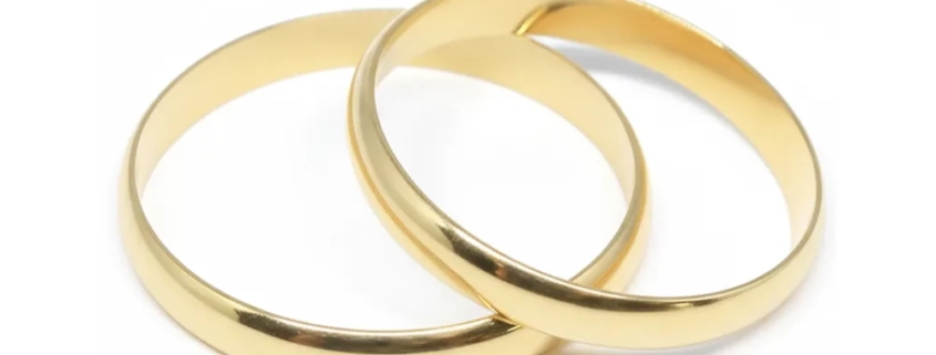 AL14 - Aliança de Casamento de Ouro - Ab Aliança de Casamento de Ouro - Abaulada Fina 2,5mm