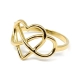 Anel de Ouro 18k Amor Infinito
