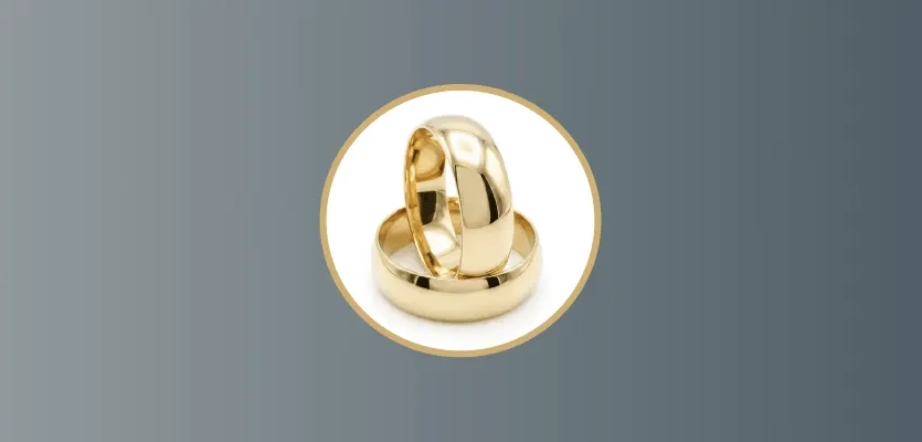 ALIANÇAS DE OURO 10K