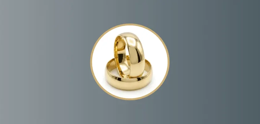 ALIANÇAS DE OURO 18K